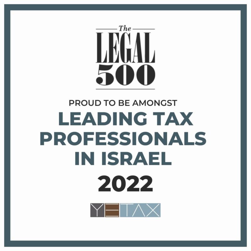 YETAX tax law firm Israel - tax law Israel